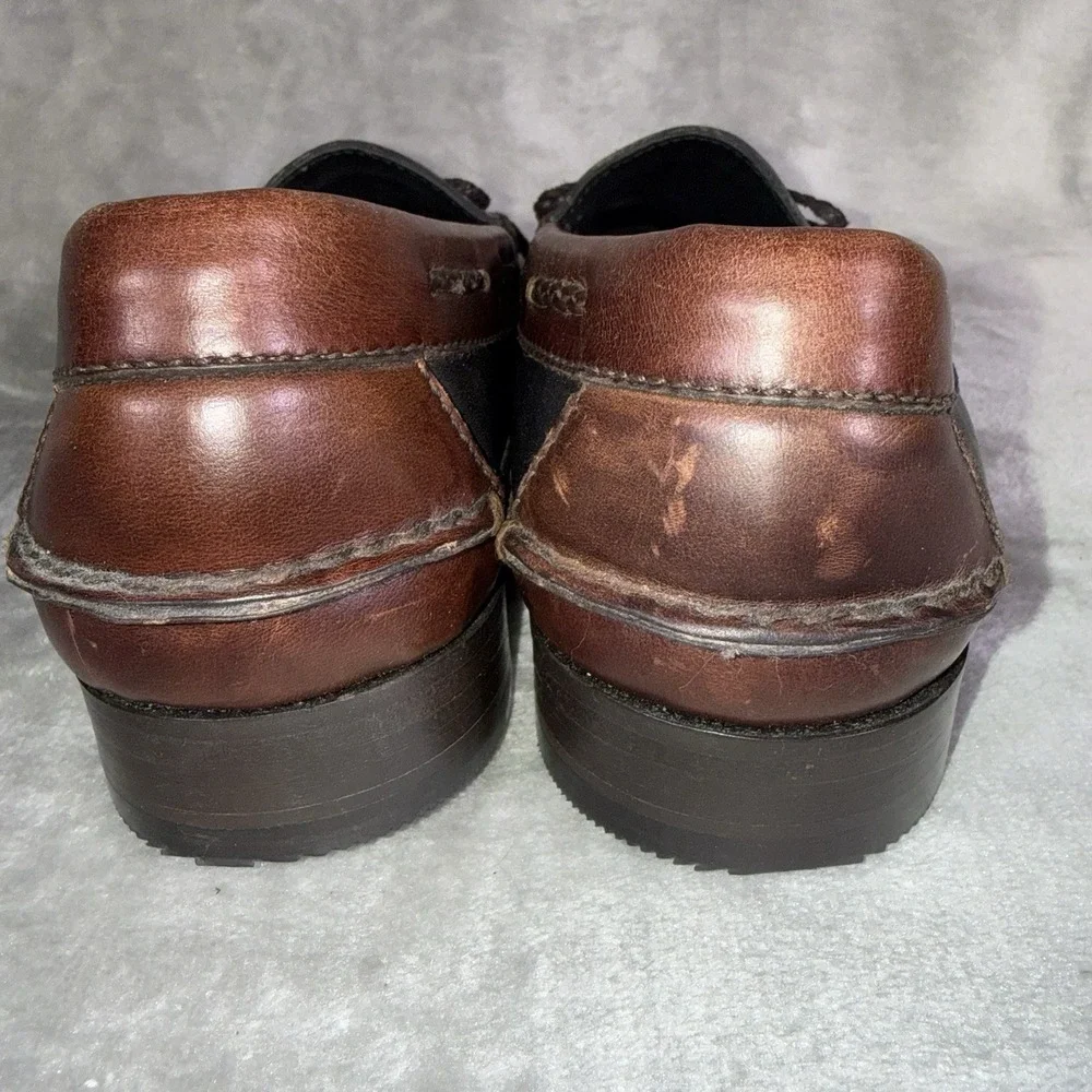 Cole Haan Men's Pinch Tassel Loafer Black & Brown 8.5‎ D Professional Preppy